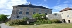 La fortaleza de Akershus esta situada estratégicamente junto al fiordo de Oslo..  Oslo - NORUEGA