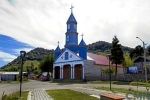 Iglesia de Tenaun, Chiloe.  Chiloe - CHILE