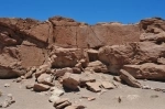 El valle del Arcoiris esta a 90 Km. de San Pedro de Atacama, su nombre es debido a las tonalidades de los cerros aledaños.  San Pedro de Atacama - CHILE