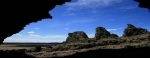 Cueva de Fell, Parque Nacional Pali Aike.  Punta Arenas - CHILE