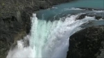 El Salto Grande es una cascada en el río Paine, después del lago Nordenskjöld, dentro del Parque Nacional Torres del Paine.  Torres del Paine - CHILE