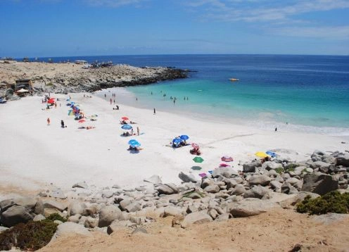 Playa La Virgen, Caldera