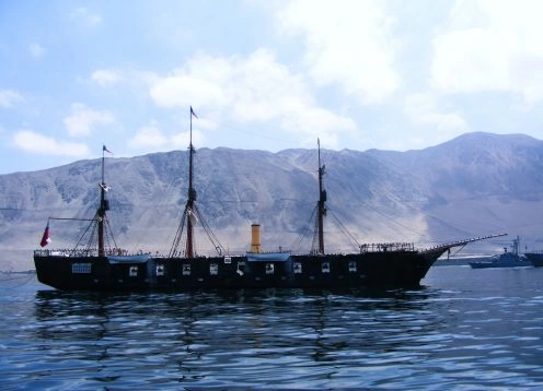 Corbeta Esmeralda, Iquique