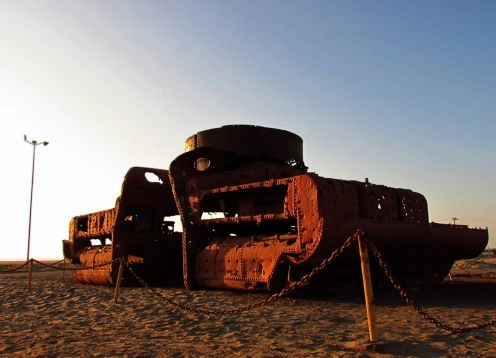 Calderas del Navio Wateree, Arica