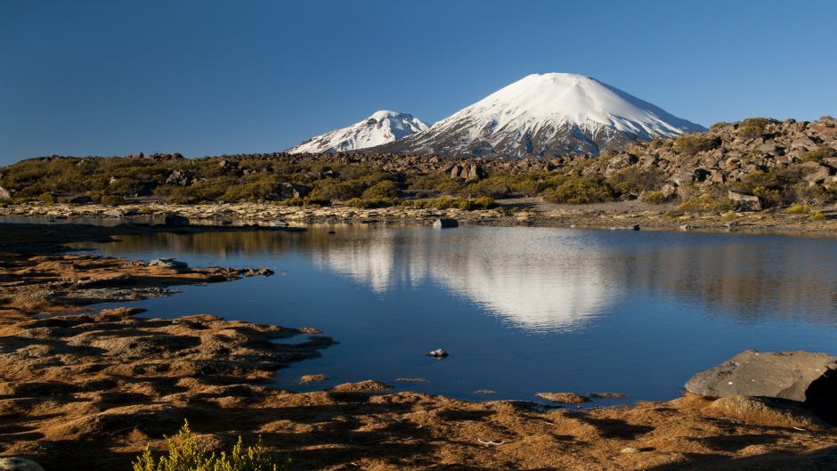 ARICA  - PUTRE -  PARQUE NACIONAL LAUCA -  LAGO CHUNGARA, , 