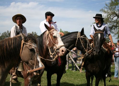 Dia De Campo, Como Un Gaucho.  Campo Argentino, 