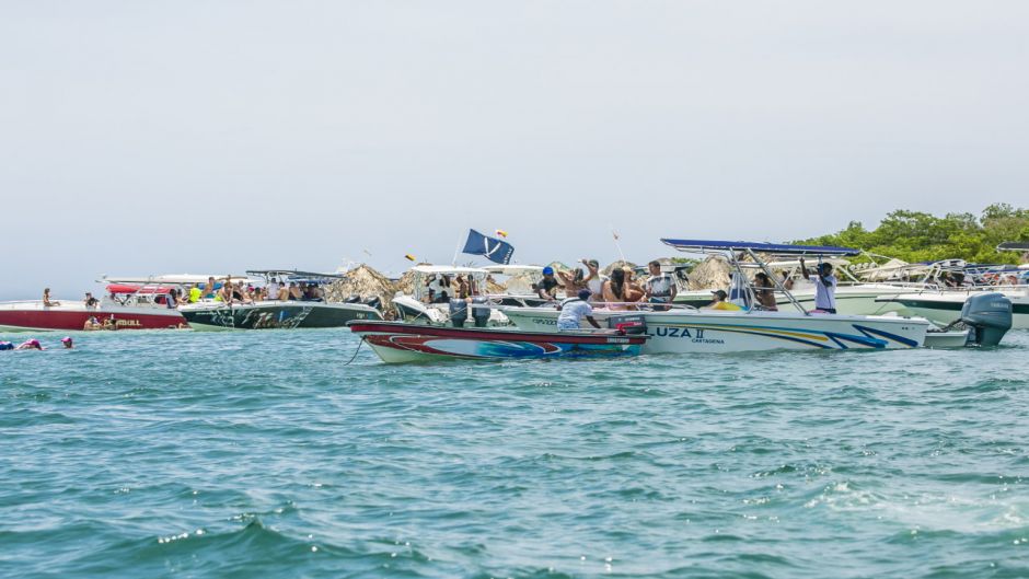 Fiesta de la isla cholon, Cartagena de Indias, COLOMBIA