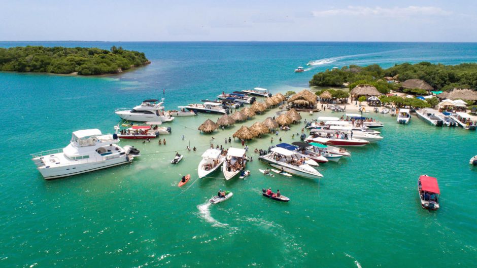 Fiesta de la isla cholon, Cartagena de Indias, COLOMBIA