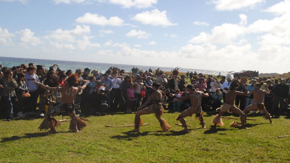 EXCURSION DE MEDIO DIA B AKIVI, Isla de Pascua, CHILE