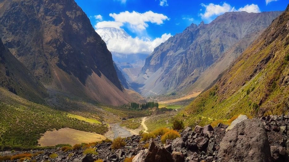 EXCURSIÃ³N POR LOS ANDES, EMBALSE DEL YESO, Santiago, CHILE