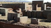 Ruinas de Tiwanaku y Puma Punku , La Paz, BOLIVIA